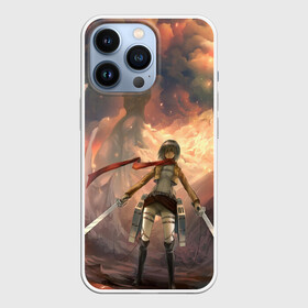 Чехол для iPhone 13 Pro с принтом Last в Петрозаводске,  |  | attack on titan | атака титанов | вторжение гигантов | микаса