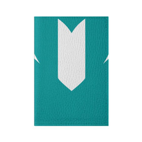 Обложка для паспорта матовая кожа с принтом Месси (белая) в Петрозаводске, натуральная матовая кожа | размер 19,3 х 13,7 см; прозрачные пластиковые крепления | barcelona | leo | lionel | messi | месси