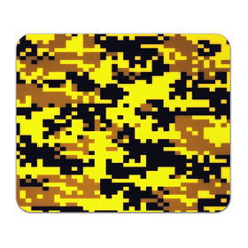 Коврик прямоугольный с принтом Пиксели в Петрозаводске, натуральный каучук | размер 230 х 185 мм; запечатка лицевой стороны | Тематика изображения на принте: военная тематика | камуфляж | милитари