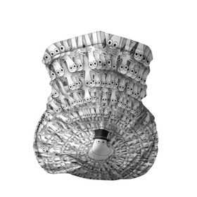Бандана-труба 3D с принтом Хатифнатты в Петрозаводске, 100% полиэстер, ткань с особыми свойствами — Activecool | плотность 150‒180 г/м2; хорошо тянется, но сохраняет форму | moomins | мумми тролль | папа