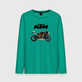 Мужской лонгслив хлопок с принтом KTM 6 в Петрозаводске, 100% хлопок |  | ktm | moto | катээм | ктм | мото | мотоцикл | мотоциклы