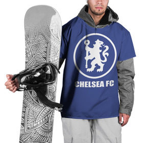 Накидка на куртку 3D с принтом Chelsea FC в Петрозаводске, 100% полиэстер |  | Тематика изображения на принте: chelsea | англия | премьер лига | фанат | футбол | футболист | челси