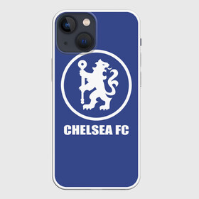 Чехол для iPhone 13 mini с принтом Chelsea FC в Петрозаводске,  |  | chelsea | англия | премьер лига | фанат | футбол | футболист | челси