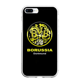 Чехол для iPhone 7Plus/8 Plus матовый с принтом Borussia Dortmund в Петрозаводске, Силикон | Область печати: задняя сторона чехла, без боковых панелей | боруссия | дортмунд
