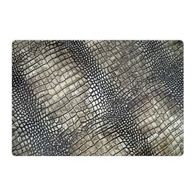 Магнитный плакат 3Х2 с принтом Кожа крокодила в Петрозаводске, Полимерный материал с магнитным слоем | 6 деталей размером 9*9 см | Тематика изображения на принте: аллигатор | животные | кожа | кожа крокодила | крокодил | природа | текстура