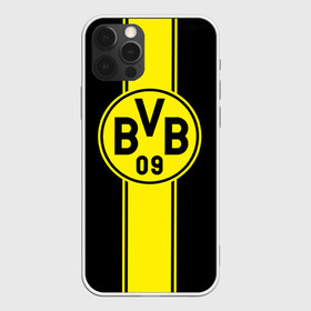 Чехол для iPhone 12 Pro с принтом BVB в Петрозаводске, силикон | область печати: задняя сторона чехла, без боковых панелей | borussia dortmund | боруссия дортмунд | бундеслига | германия | футбол | футболист