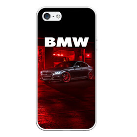 Чехол для iPhone 5/5S матовый с принтом BMW в Петрозаводске, Силикон | Область печати: задняя сторона чехла, без боковых панелей | bmw | авто | автомобиль | бмв | бумер | водитель | гараж | машина | тачка