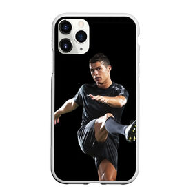 Чехол для iPhone 11 Pro матовый с принтом Роналдо в Петрозаводске, Силикон |  | real | ronaldo | реал мадрид | роналдо | футбол | футболист