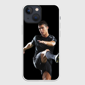 Чехол для iPhone 13 mini с принтом Роналдо в Петрозаводске,  |  | real | ronaldo | реал мадрид | роналдо | футбол | футболист