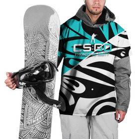 Накидка на куртку 3D с принтом cs:go - Frontside Misty Style (Снежный вихрь) в Петрозаводске, 100% полиэстер |  | Тематика изображения на принте: ak47 | cs | csgo | frontside | misty | вихрь | го | кс | снежный