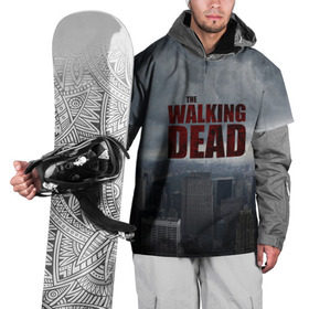 Накидка на куртку 3D с принтом The Walking Dead в Петрозаводске, 100% полиэстер |  | the walking dead | америка | апокалипсис | глен | дерил | зомби | карл | кровь | рик | сша | ходячие мертвецы