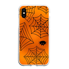 Чехол для iPhone XS Max матовый с принтом Halloween в Петрозаводске, Силикон | Область печати: задняя сторона чехла, без боковых панелей | cat | dark | halloween | вамп | вампир | ведьма | готика | кот | кошка | магия | ночь | тыква | хэллоуин