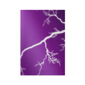 Обложка для паспорта матовая кожа с принтом cs:go - Lightning strike в Петрозаводске, натуральная матовая кожа | размер 19,3 х 13,7 см; прозрачные пластиковые крепления | cs | csgo | lightning strike | го | кс | удар молнии
