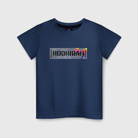 Детская футболка хлопок с принтом HOONIGAN в Петрозаводске, 100% хлопок | круглый вырез горловины, полуприлегающий силуэт, длина до линии бедер | Тематика изображения на принте: hoonigan
