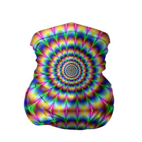 Бандана-труба 3D с принтом Grazy fractal в Петрозаводске, 100% полиэстер, ткань с особыми свойствами — Activecool | плотность 150‒180 г/м2; хорошо тянется, но сохраняет форму | fraktal | luxury | premium | vip | премиум | фрактал | эксклюзив