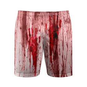 Мужские шорты 3D спортивные с принтом Отпечаток в Петрозаводске,  |  | halloween | helloween | кровь | ужас | хеллоин | хеллоуин | хелуин