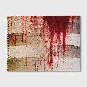 Альбом для рисования с принтом Бинты в Петрозаводске, 100% бумага
 | матовая бумага, плотность 200 мг. | Тематика изображения на принте: halloween | helloween | кровь | мумия | ужас | хеллоин | хеллоуин | хелуин