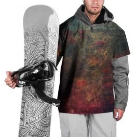 Накидка на куртку 3D с принтом Металлические краски в Петрозаводске, 100% полиэстер |  | Тематика изображения на принте: краски | милитари | стиль