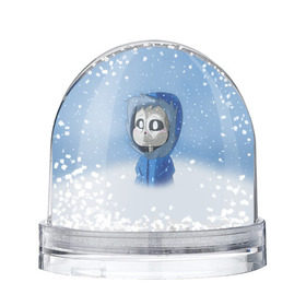 Снежный шар с принтом Sans в Петрозаводске, Пластик | Изображение внутри шара печатается на глянцевой фотобумаге с двух сторон | new year | sans | santa | undertale | зима | нг | новый год | санта | снег