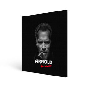 Холст квадратный с принтом Arnold forever в Петрозаводске, 100% ПВХ |  | актёр | арнольд шварценеггер | боевик | звезда | киногерой | супергерой | терминатор