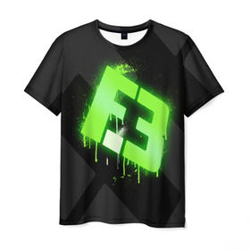 Мужская футболка 3D с принтом cs:go - Flipsid3 (Black collection) в Петрозаводске, 100% полиэфир | прямой крой, круглый вырез горловины, длина до линии бедер | cs | csgo | flipsid3 | го | кс
