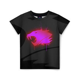 Детская футболка 3D с принтом cs:go - iBUYPOWER (Black collection) в Петрозаводске, 100% гипоаллергенный полиэфир | прямой крой, круглый вырез горловины, длина до линии бедер, чуть спущенное плечо, ткань немного тянется | 2014 | cs | csgo | ibuypower | katowice | го | кс