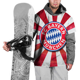 Накидка на куртку 3D с принтом Bayern в Петрозаводске, 100% полиэстер |  | bayern | football | бавария | бундеслига | немецкий чемпионат | футбол