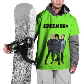 Накидка на куртку 3D с принтом Green Day в Петрозаводске, 100% полиэстер |  | Тематика изображения на принте: 