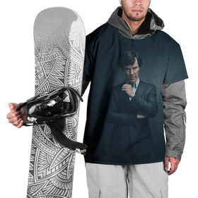 Накидка на куртку 3D с принтом Шерлок 2017 в Петрозаводске, 100% полиэстер |  | holmes | sherlock | бенедикт | камбербатч | холмс | шерлок