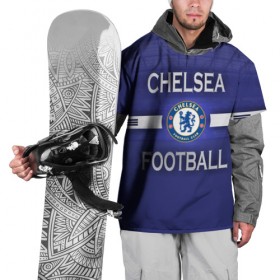 Накидка на куртку 3D с принтом Chelsea football в Петрозаводске, 100% полиэстер |  | Тематика изображения на принте: челси