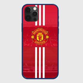 Чехол для iPhone 12 Pro с принтом Manchester United в Петрозаводске, силикон | область печати: задняя сторона чехла, без боковых панелей | manchester | old | trafford | united | манчестер | юнайтед