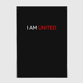 Постер с принтом Manchester United team в Петрозаводске, 100% бумага
 | бумага, плотность 150 мг. Матовая, но за счет высокого коэффициента гладкости имеет небольшой блеск и дает на свету блики, но в отличии от глянцевой бумаги не покрыта лаком | manchester united
