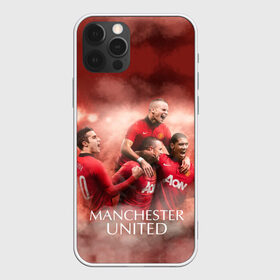 Чехол для iPhone 12 Pro Max с принтом Manchester United в Петрозаводске, Силикон |  | manchester united