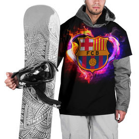 Накидка на куртку 3D с принтом Barcelona7 в Петрозаводске, 100% полиэстер |  | Тематика изображения на принте: barcelona | football | барса | барселона | примера | футбол | чемпионат испании