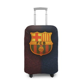 Чехол для чемодана 3D с принтом Barcelona8 в Петрозаводске, 86% полиэфир, 14% спандекс | двустороннее нанесение принта, прорези для ручек и колес | barcelona | football | барса | барселона | примера | футбол | чемпионат испании