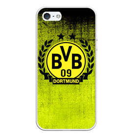 Чехол для iPhone 5/5S матовый с принтом Borussia5 в Петрозаводске, Силикон | Область печати: задняя сторона чехла, без боковых панелей | Тематика изображения на принте: borussia | bvb | football | боруссия | бундеслига | дортмунд | футбол | чемпионат германии