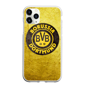 Чехол для iPhone 11 Pro Max матовый с принтом Borussia3 в Петрозаводске, Силикон |  | borussia | bvb | football | боруссия | бундеслига | дортмунд | футбол | чемпионат германии