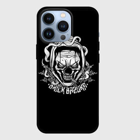 Чехол для iPhone 13 Pro с принтом Brick Bazuka в Петрозаводске,  |  | brick bazuka | evil clown | hip hop | music | the chemodan clan | алексей алексеев | музыка | рэп | рэппер