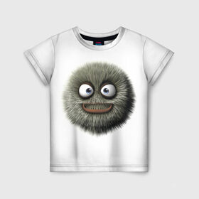 Детская футболка 3D с принтом Монстр в Петрозаводске, 100% гипоаллергенный полиэфир | прямой крой, круглый вырез горловины, длина до линии бедер, чуть спущенное плечо, ткань немного тянется | luxury | premium | vip | монстр | премиум | эксклюзив
