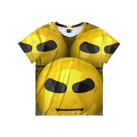 Детская футболка 3D с принтом Bad Boys в Петрозаводске, 100% гипоаллергенный полиэфир | прямой крой, круглый вырез горловины, длина до линии бедер, чуть спущенное плечо, ткань немного тянется | 