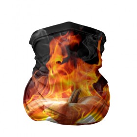 Бандана-труба 3D с принтом Огненная стихия хэллоуин в Петрозаводске, 100% полиэстер, ткань с особыми свойствами — Activecool | плотность 150‒180 г/м2; хорошо тянется, но сохраняет форму | fire | luxury | premium | vip | vppdgryphon | огненная стихия | огонь | пожар | премиум | хэллоуин | эксклюзив