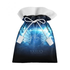 Подарочный 3D мешок с принтом Ясуо в Петрозаводске, 100% полиэстер | Размер: 29*39 см | league of legends | yasuo | ясуо