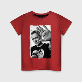 Детская футболка хлопок с принтом Paul van Dyk (retro style) в Петрозаводске, 100% хлопок | круглый вырез горловины, полуприлегающий силуэт, длина до линии бедер | Тематика изображения на принте: 