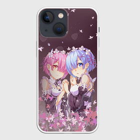 Чехол для iPhone 13 mini с принтом Zero kara Hajimeru Isekai Seikatsu в Петрозаводске,  |  | anime | re:zero kara hajimeru isekai seikatsu | аниме | анимешник | анимешники | жизнь с нуля | жизнь с нуля в параллельном мире