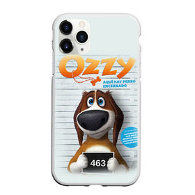 Чехол для iPhone 11 Pro матовый с принтом Ozzy в Петрозаводске, Силикон |  | dog | fast furry | бигль | большой собачий побег | мартин | мультфильм | оззи | побег | свободу разношерстным | собака
