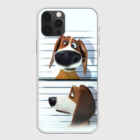 Чехол для iPhone 12 Pro Max с принтом Разыскивается пёс в Петрозаводске, Силикон |  | Тематика изображения на принте: dog | fast furry | бигль | большой собачий побег | мартин | мультфильм | оззи | побег | свободу разношерстным | собака