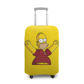 Чехол для чемодана 3D Гомер-болельщик купить в Петрозаводске