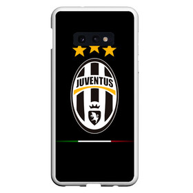 Чехол для Samsung S10E с принтом Juventus1 в Петрозаводске, Силикон | Область печати: задняя сторона чехла, без боковых панелей | football | juve | juventus | seria a | бьянконери | серия а | футбол | чемпионат италии | юве | ювентус