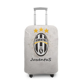 Чехол для чемодана 3D с принтом Juventus3 в Петрозаводске, 86% полиэфир, 14% спандекс | двустороннее нанесение принта, прорези для ручек и колес | football | juve | juventus | seria a | бьянконери | серия а | футбол | чемпионат италии | юве | ювентус