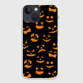 Чехол для iPhone 13 mini с принтом Хэллуин 6 в Петрозаводске,  |  | 31 октября | halloween | паутина | привидения | теги: хелоуин | хеллоуин | черепа